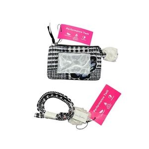 Vera Bradley Lanyard & ID Pouch In Bedford Plaid NWT